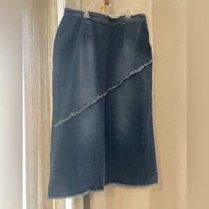 L.A. Blues Dark Blue Maxi Skirt